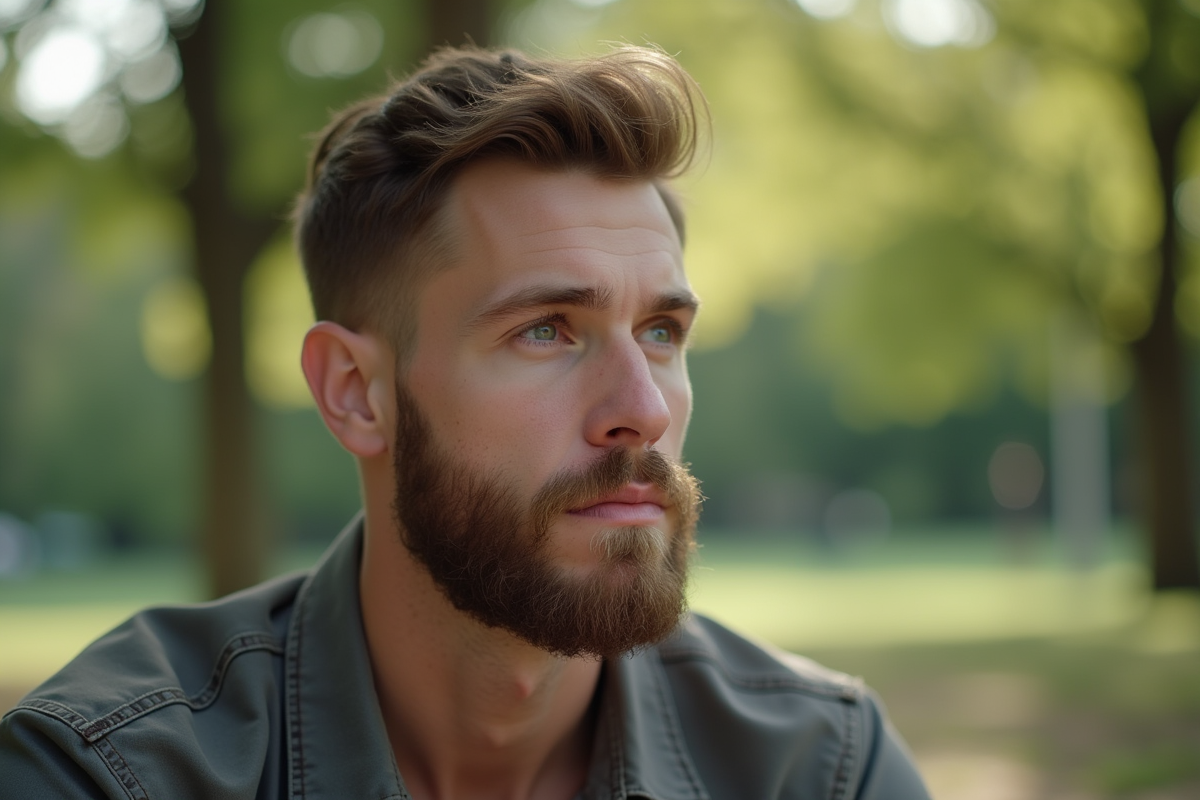 barbe visage
