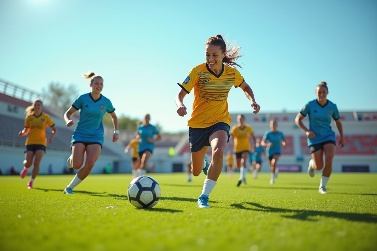 Tenue de football féminin : ce que portent les filles sur le terrain